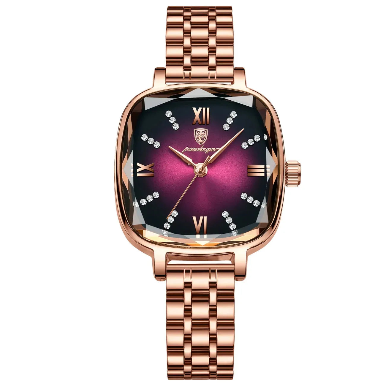 Sophisticated Square Women's Watch – Timeless Elegance Redefined