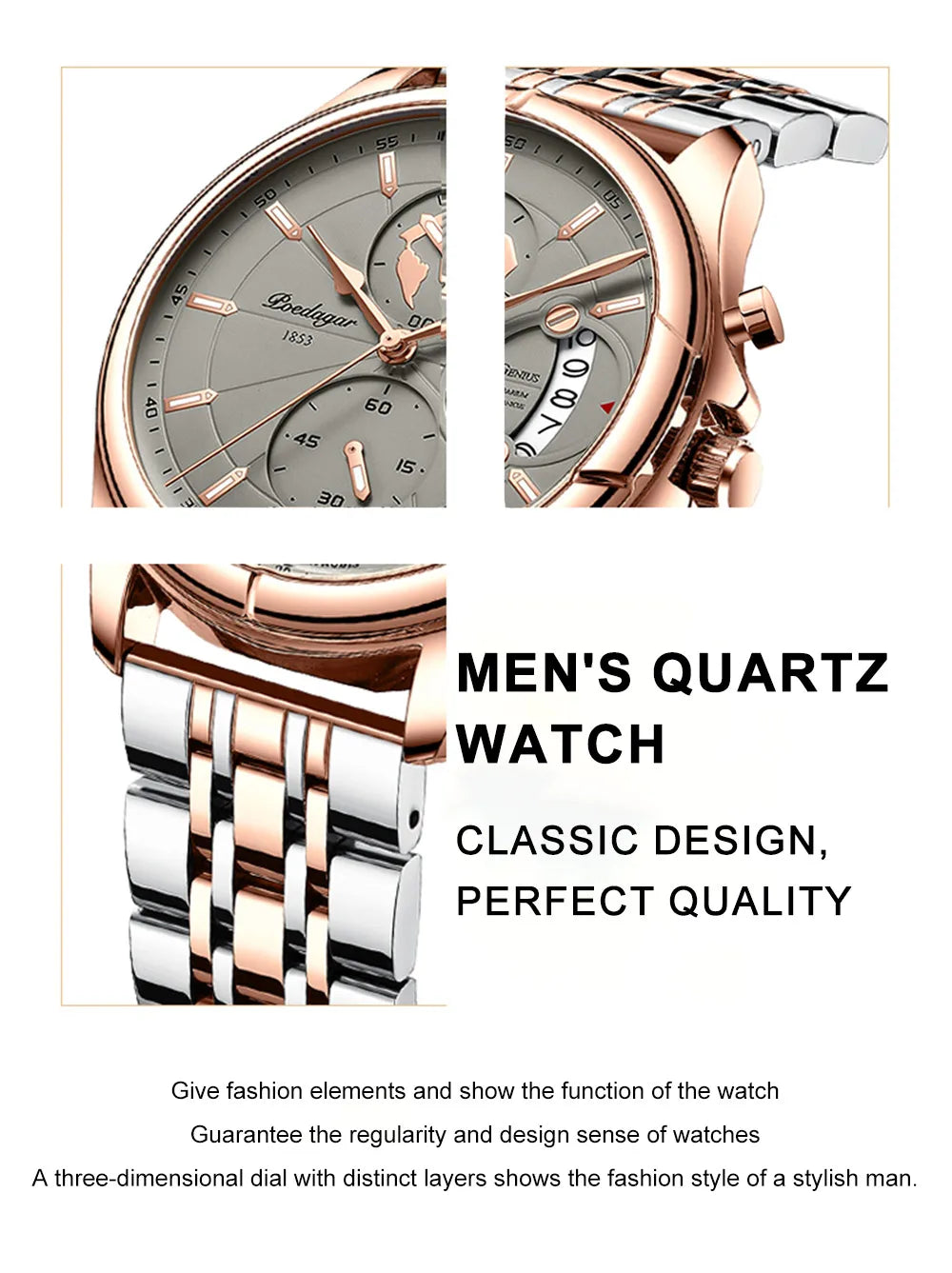 Luxury Business Chronograph Watch – Precision & Prestige for the Modern Gentleman