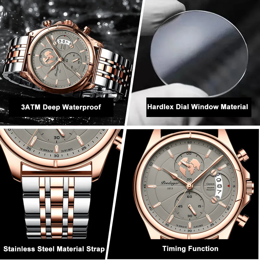 Luxury Business Chronograph Watch – Precision & Prestige for the Modern Gentleman