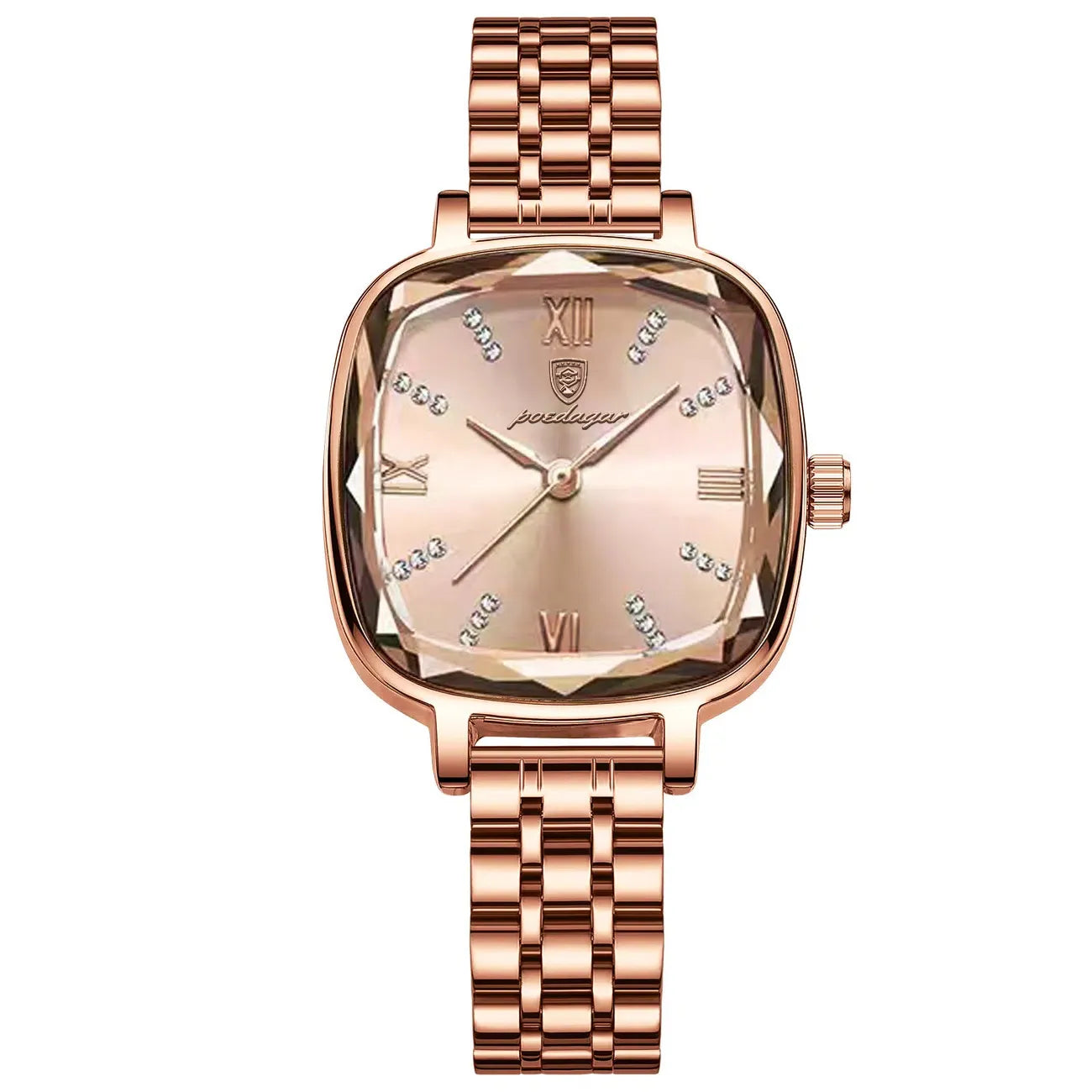 Sophisticated Square Women's Watch – Timeless Elegance Redefined