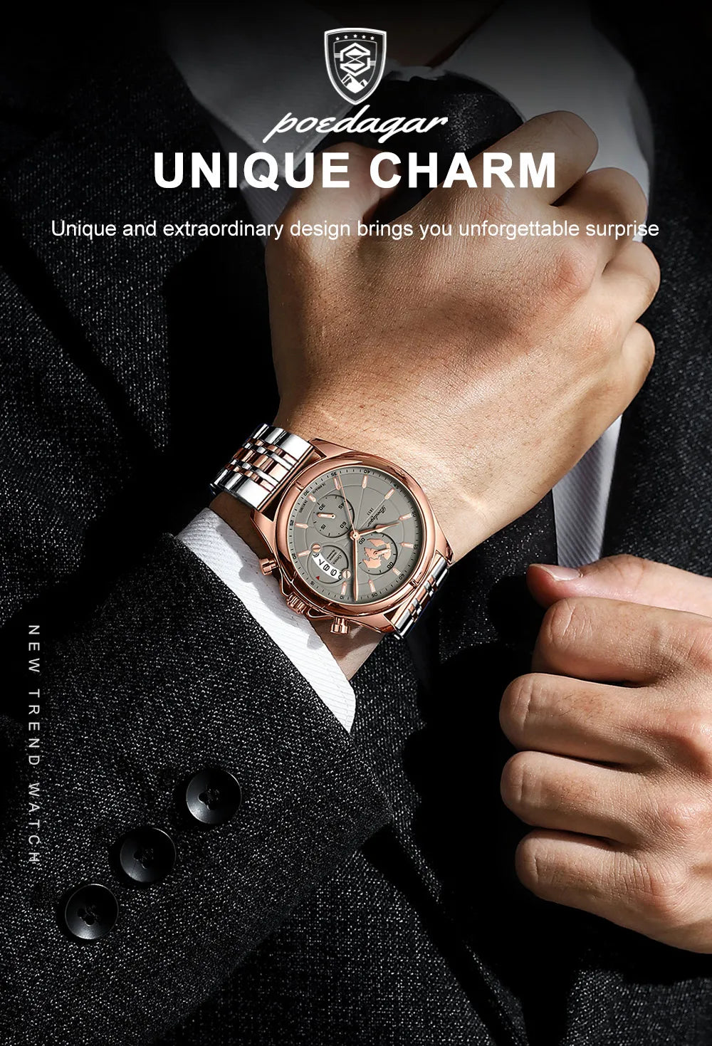 Luxury Business Chronograph Watch – Precision & Prestige for the Modern Gentleman