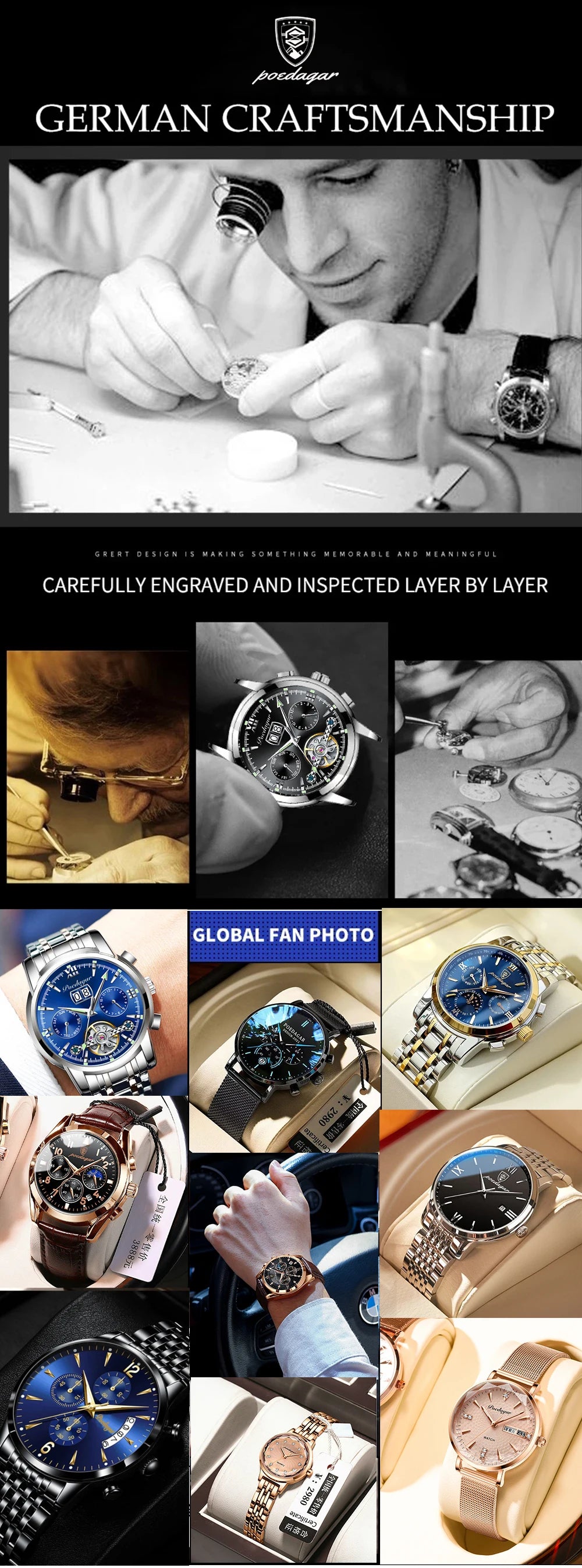 Luxury Business Chronograph Watch – Precision & Prestige for the Modern Gentleman
