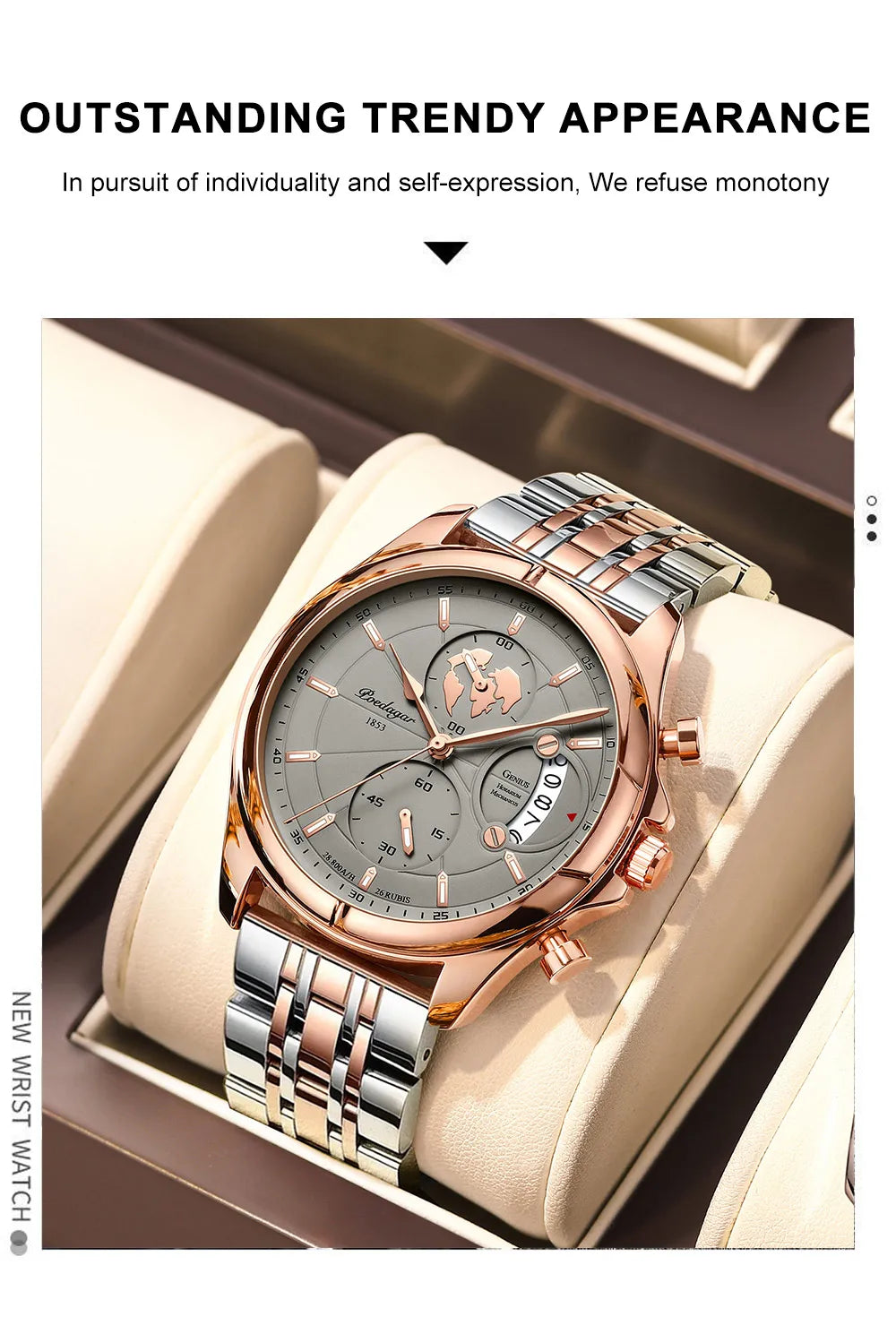 Luxury Business Chronograph Watch – Precision & Prestige for the Modern Gentleman