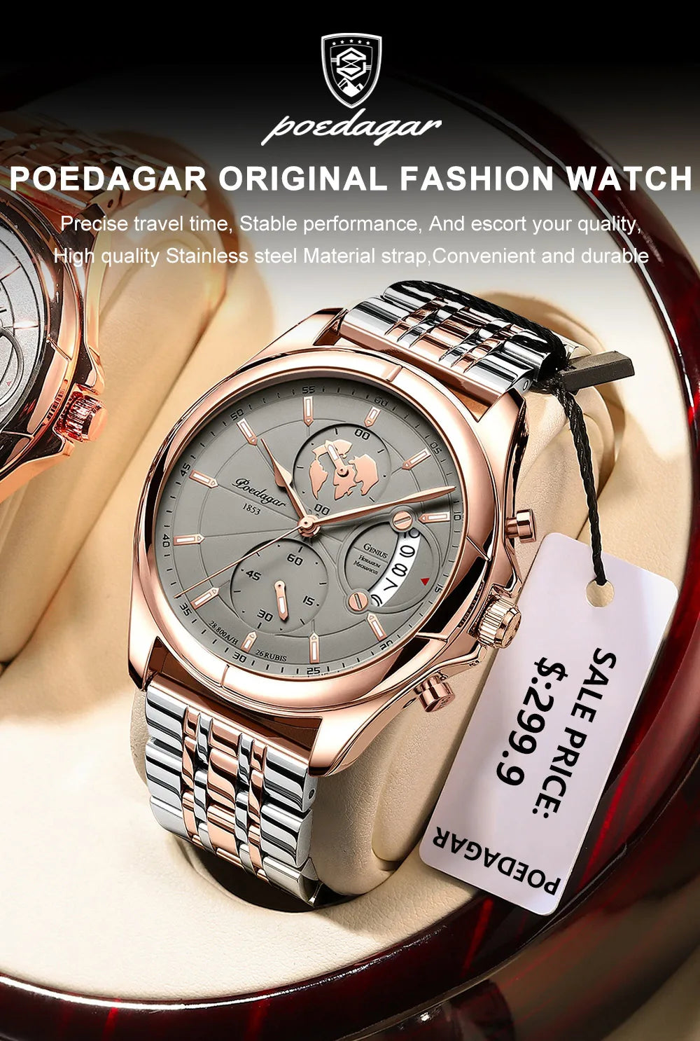 Luxury Business Chronograph Watch – Precision & Prestige for the Modern Gentleman